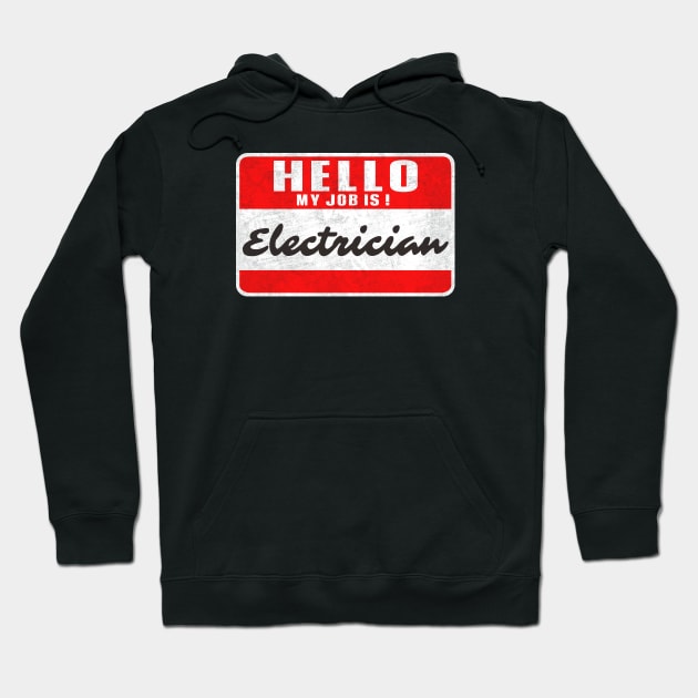 electrician Hoodie by SpaceImagination
